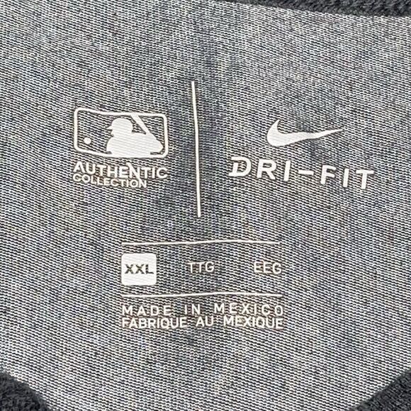Nike Dri-Fit Atlanta Braves Gray Men’s Short-Sleeve T-shirt Size XXL - Picture 4 of 7